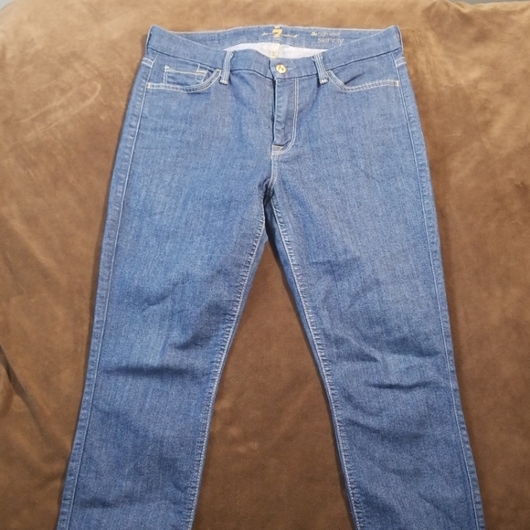 7 For All Mankind Denim - 7 for all Mankind High Waist Skinny Jeans